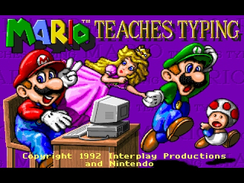 Mario Teaches Typing 2 Free